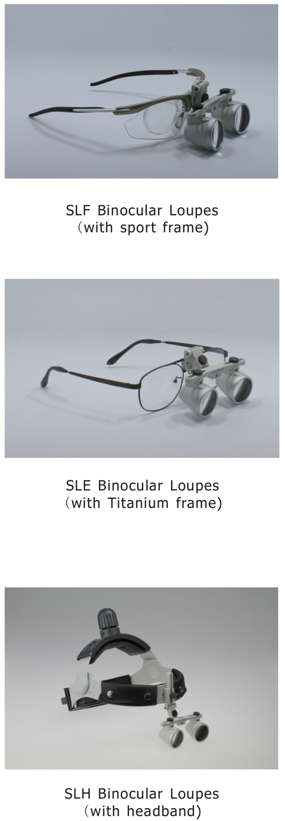 SLF/SLE/SLH Binocular Loupes