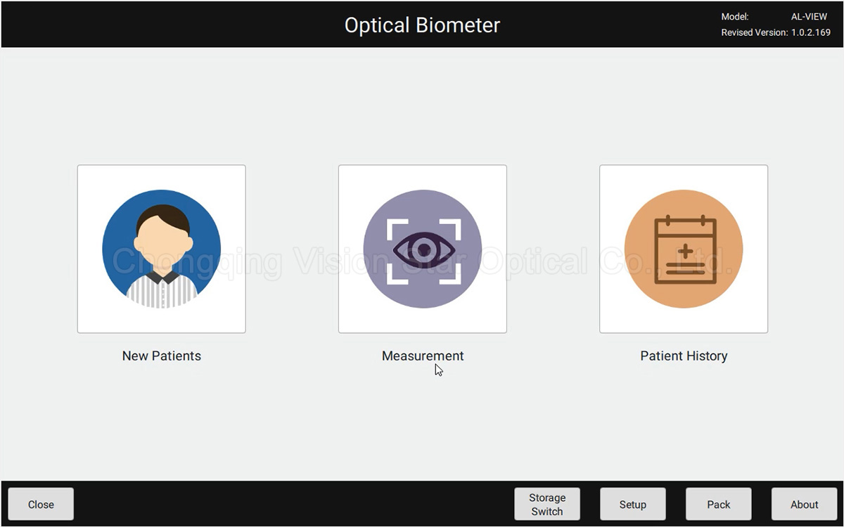AL-View Optical Biometry IOL Machine