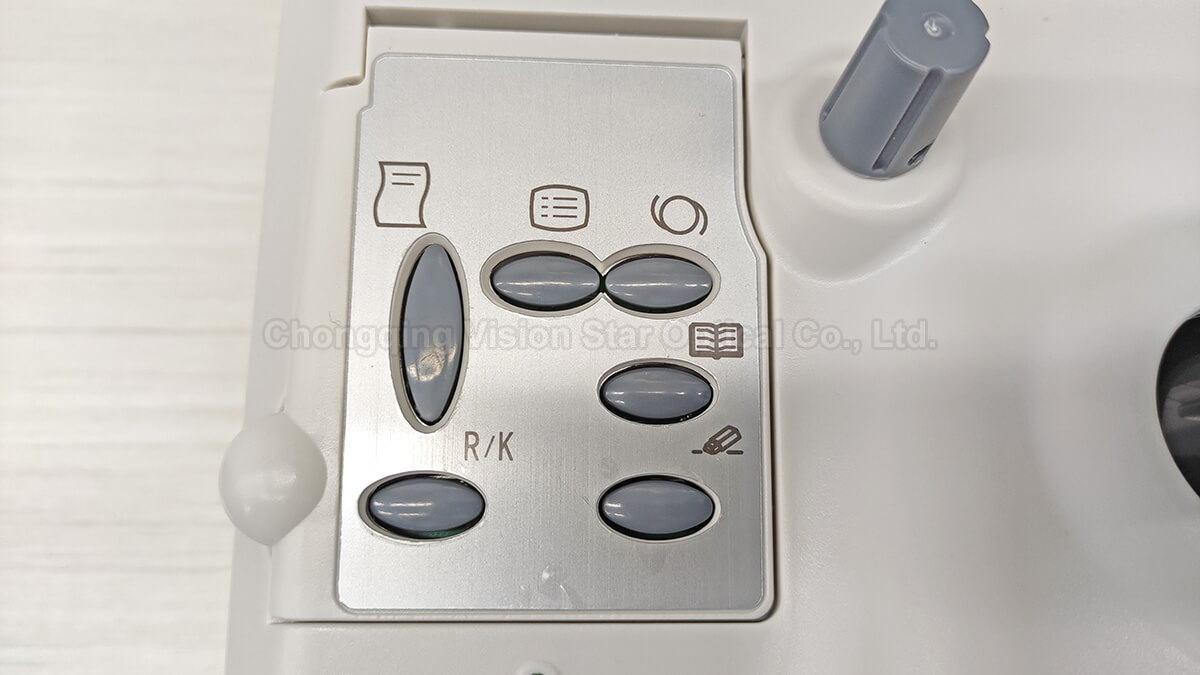 FKR-8900 Auto Ref Keractometer Control Panel