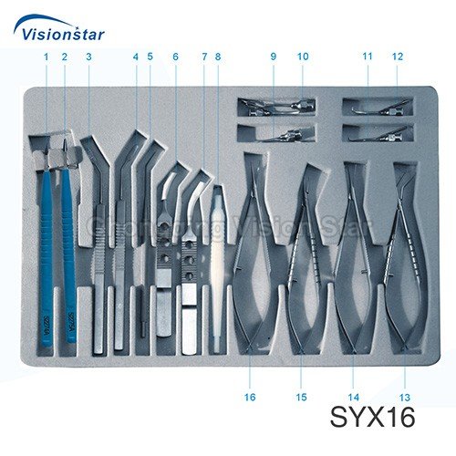 SYX16 Cataract Small Incision Instrument Set