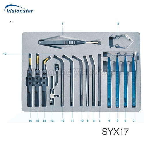 SYX17 Microsurgical Instrument Set For Phaco