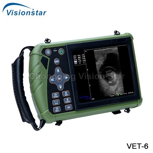 DW-VET6 Black & White Handheld Veterinary Ultrasound Machine