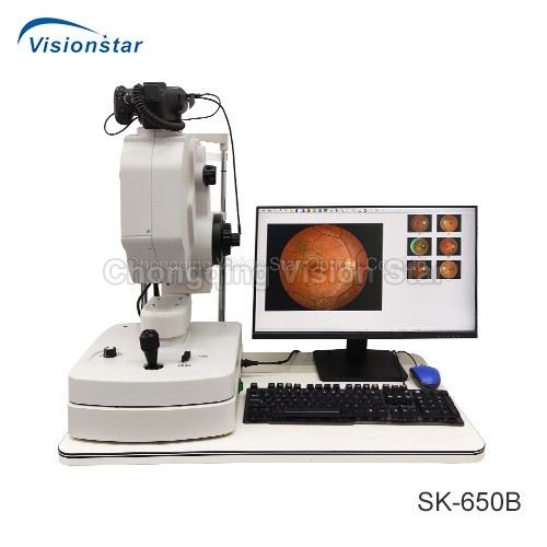 SK-650B Non Mydriatic Retinal Photography Machine FFA Fundus Camera