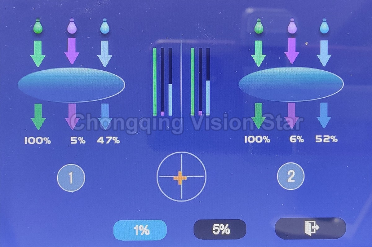 JD-2600A Auto Lensmeter UV Test