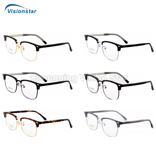 F89001-F89011 Eyebrow Eyeglass Frame