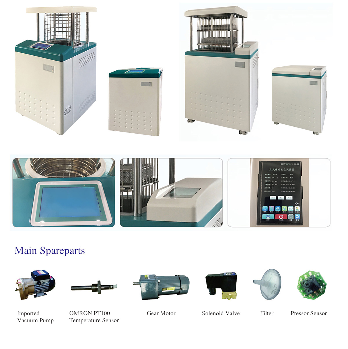 Elevating-type Pulse Vacuum Vertical Autoclave