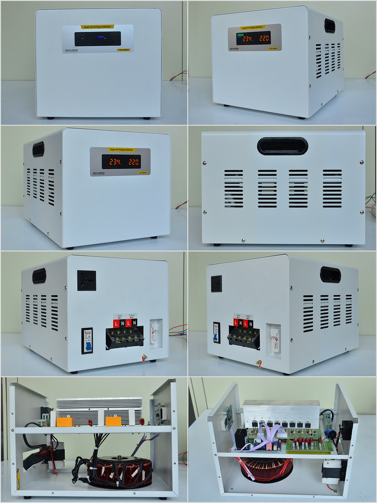 Medical Single Phase Static Voltage Stabilizer 5KVA-30KVA