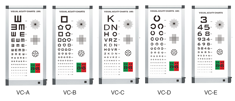 VC-D Visual Aculty Charts